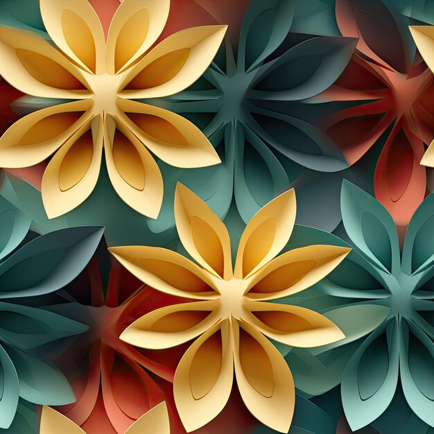 Origami art wallpaper