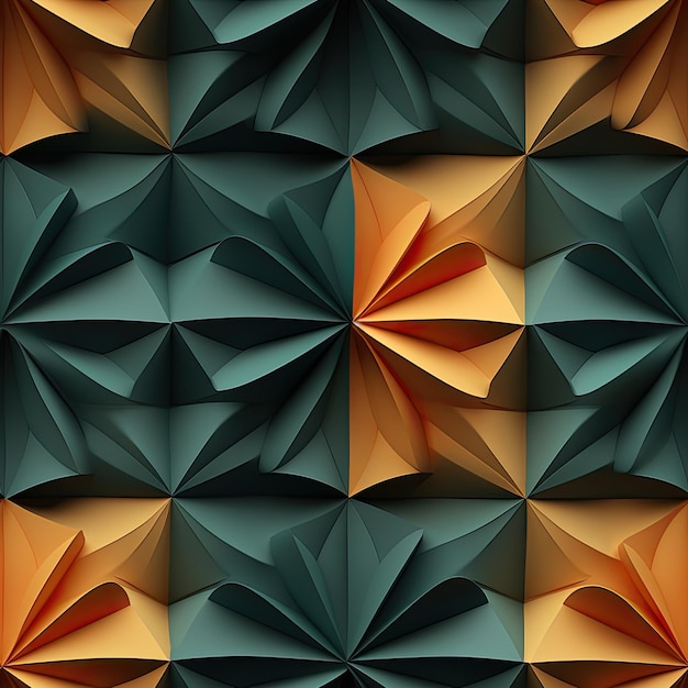 Origami art wallpaper