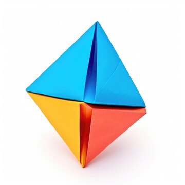 Carta origami flexahedron