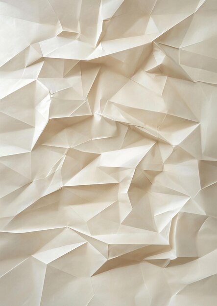 Origami Inspired Minimalist Art in Beige Tones for Creative Projects