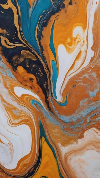 Original artwork photo of marble ink abstract art high resolution photograph from exemplary original