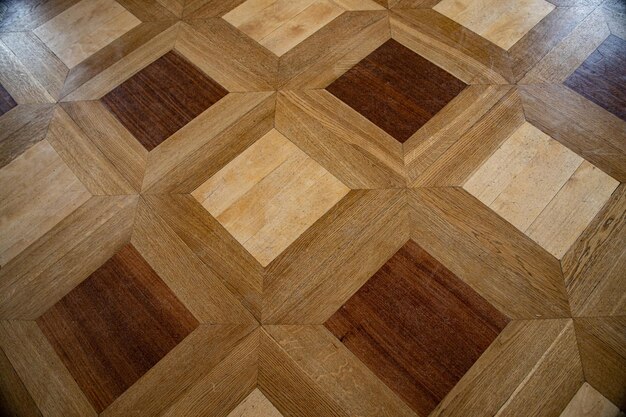 Photo original background from an antique old wooden floor creating an interesting abstract pattern