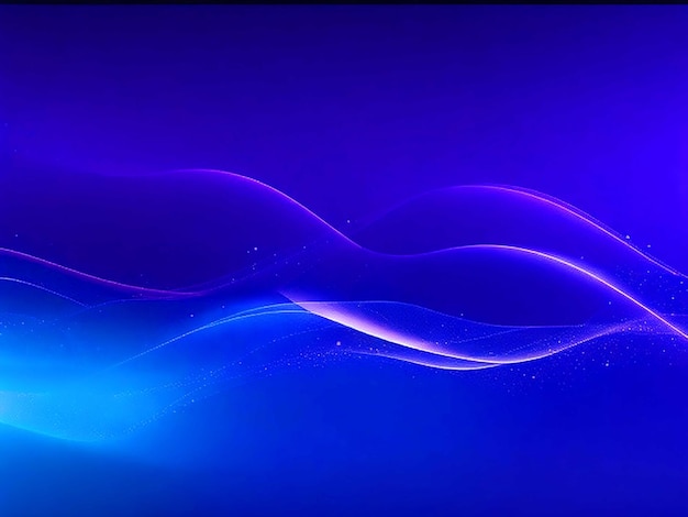 Original blue purple gradient glowing particle wave background hd wallpaper