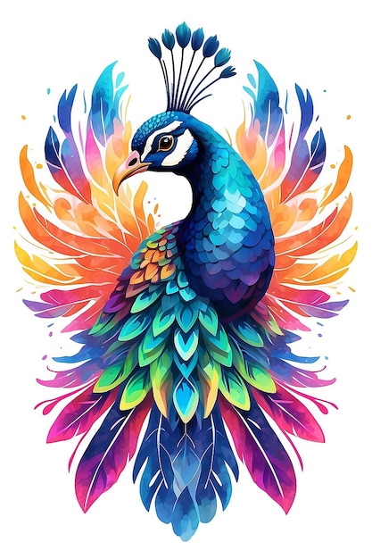Оригинальная масляная картина на холсте Красивая многоцветная неоновая линия логотип павлов