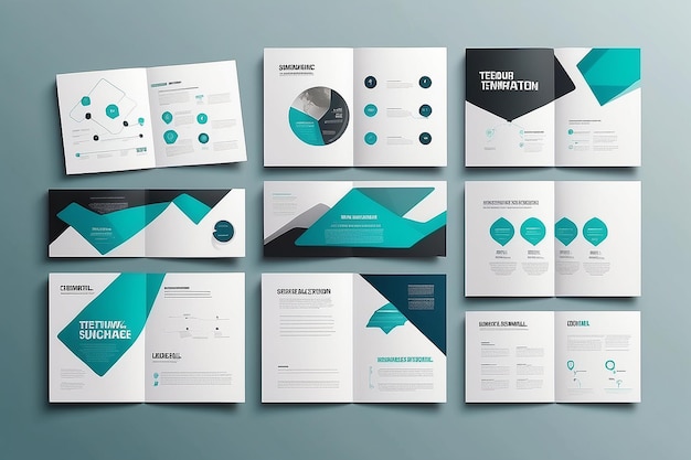 Original Presentation templates or corporate booklet