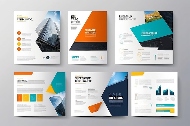 Original Presentation templates or corporate booklet