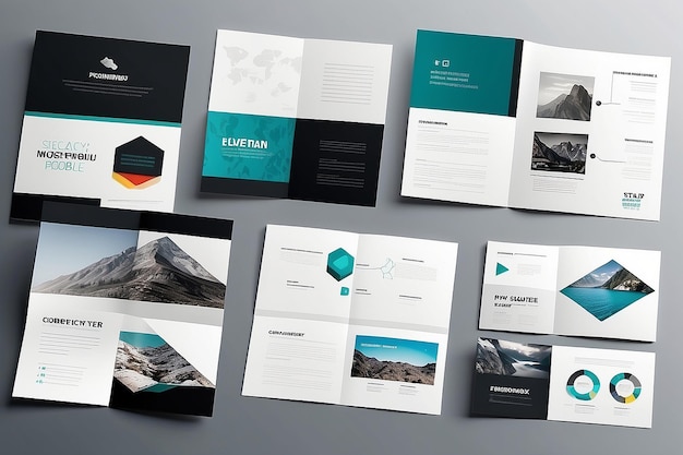 Original Presentation templates or corporate booklet