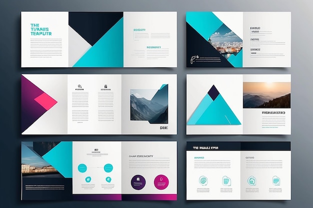 Original Presentation templates or corporate booklet