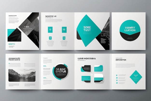 Original Presentation templates or corporate booklet