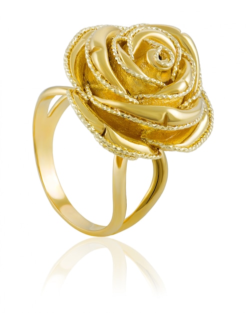 Originele dames ring van goud