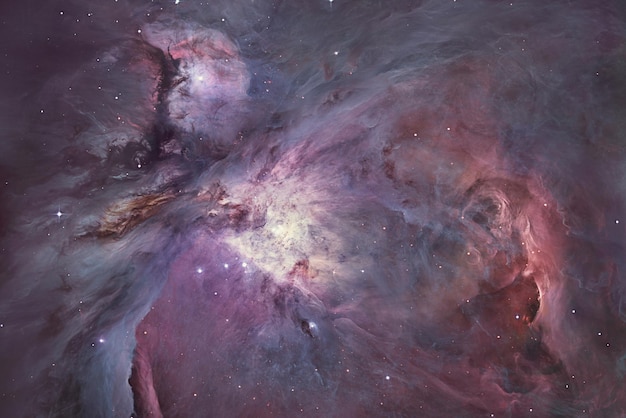 The Orion Nebula Messier 42 diffuse nebula in constellation Orion. Elements of this image are furnished by NASA.