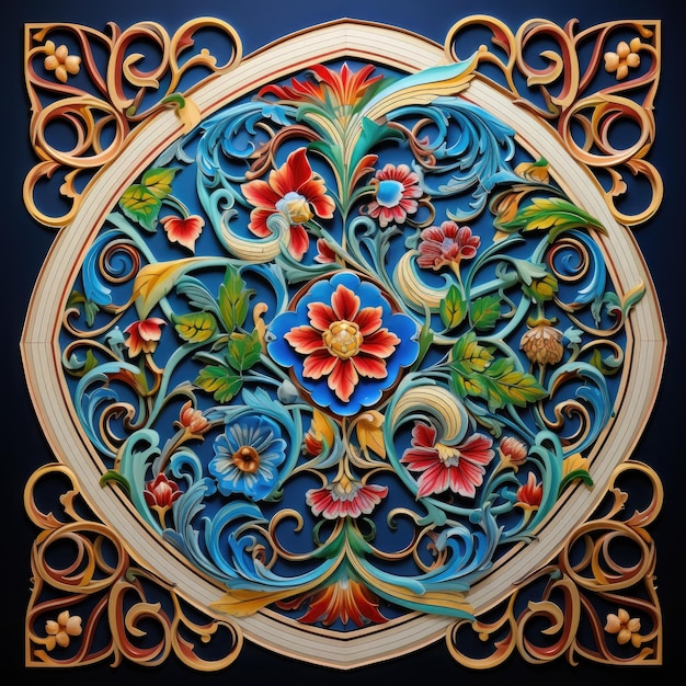 Ornamental Design Pattern Arabesque