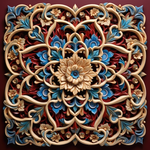 Ornamental Design Pattern Arabesque