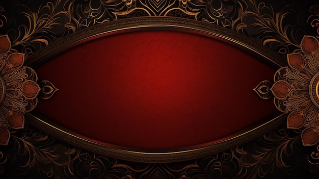 Ornamental luxury frame beautiful background