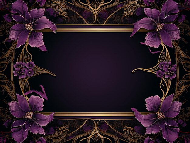 Ornamental luxury frame beautiful background