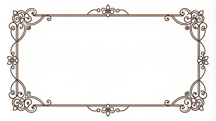 Foto ornamentele barok page border frame