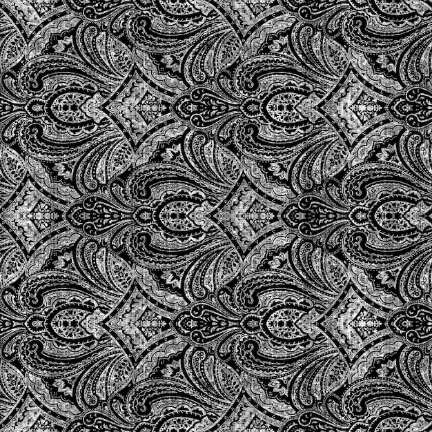 Ornamentele patronen voor grafische ontwerpen op textiel