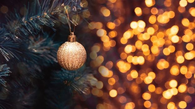 Ornaments on the Christmas tree