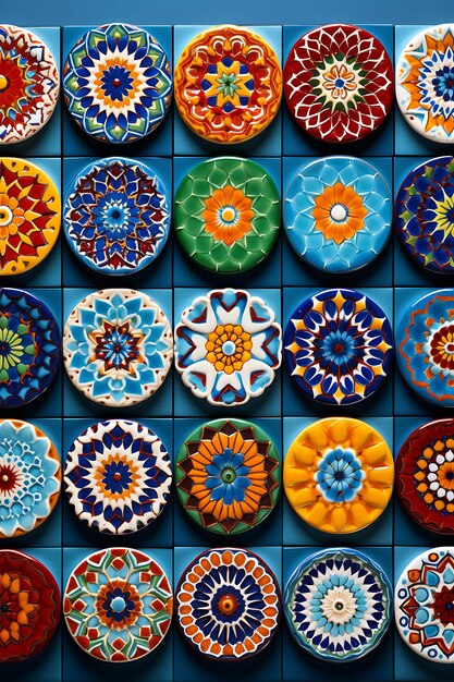 Ornaments cultural iranian pattern background heritage of iran