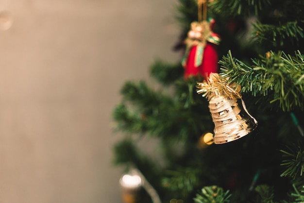 Ornaments for decoration on Christmas tree