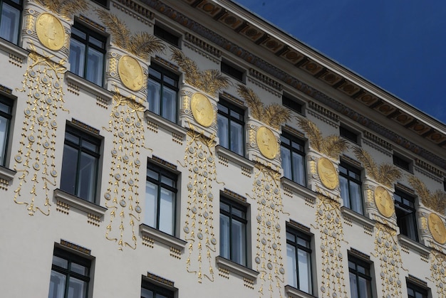Ornaments on old house