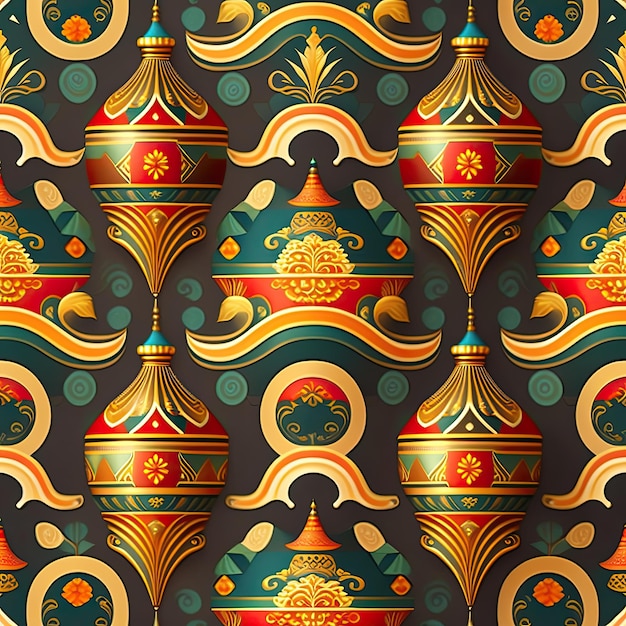 Ornaments pattern