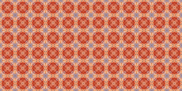 Ornate geometric pattern and abstract multicolored background Seamless texture