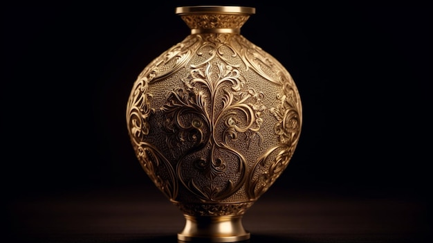 ornate vase attractive engaging HD wallpaper background Photo