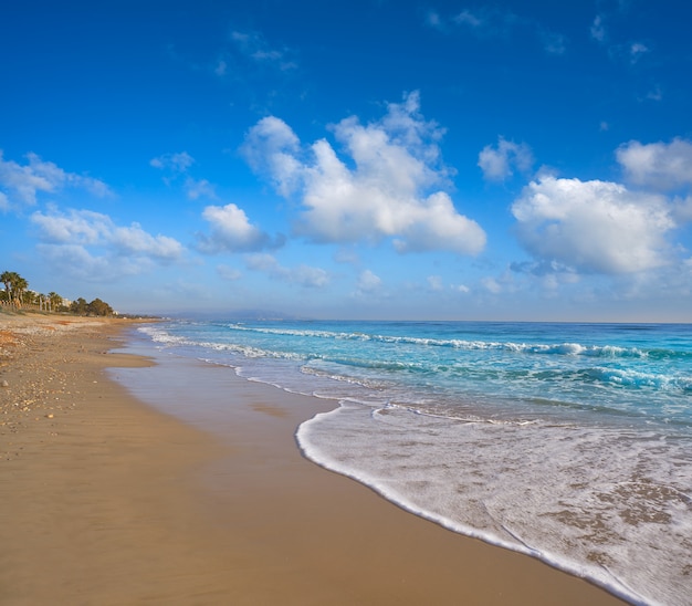 Oropesa de Mar beach in Castellon Spain