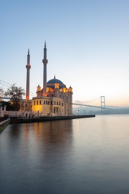 Ortakoy-moskee in Istanbul, Turkije