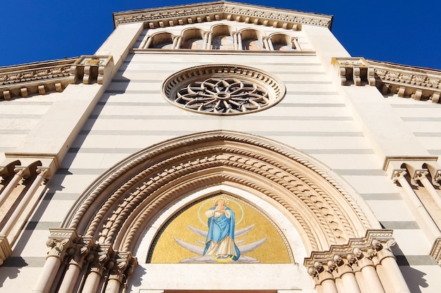 Orte Scalo Italy Facade of catholic church San Giuseppe E Marco