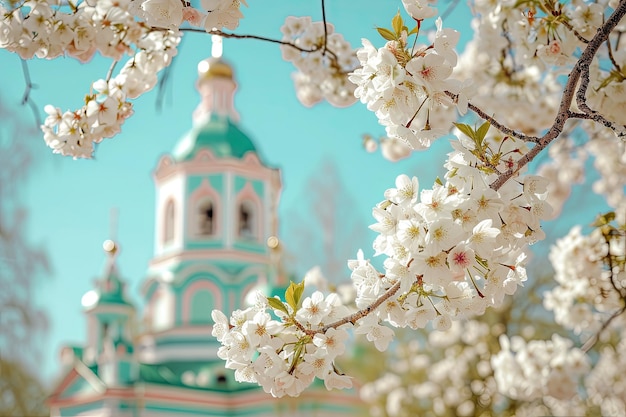 The Orthodox Church for the Easter holiday in the spring