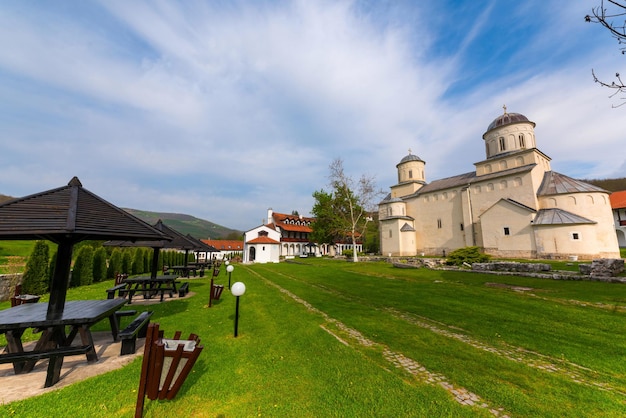 Orthodox klooster Mileseva in de bergen Servië