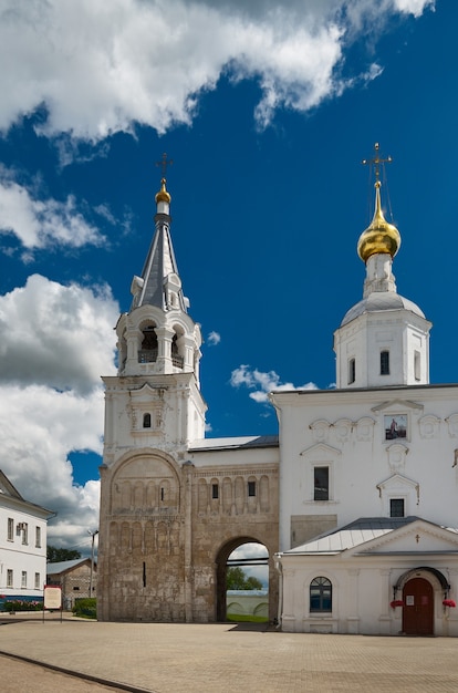 Orthodox monastery in the village of Bogolyubovo,Vladimir oblast. Russia