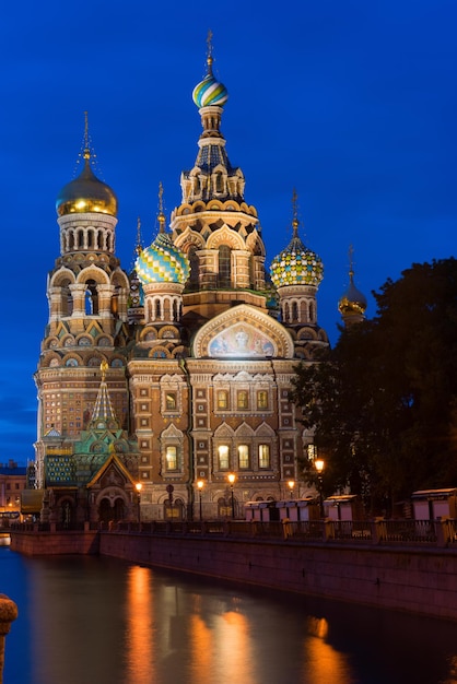 Orthodoxe Kerk van de Verlosser op het Bloed in St. Petersburg