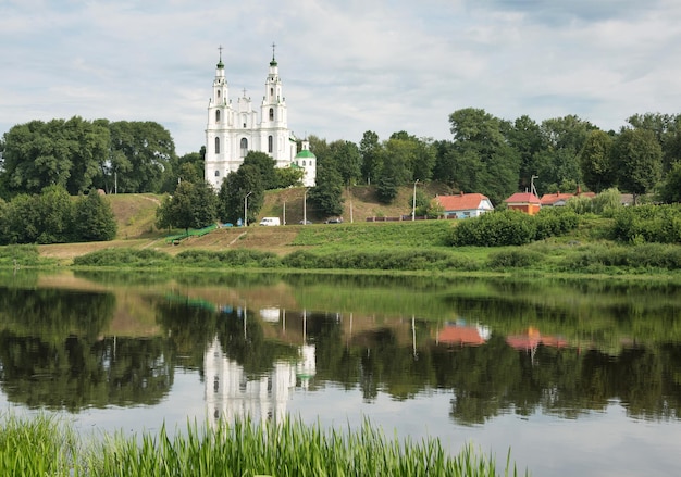 Orthodoxe Sophia-kathedraal in de stad Polotsk, de oudste tempel in Wit-Rusland