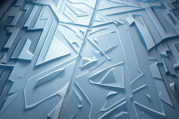 Orthographic stylized ice texture background