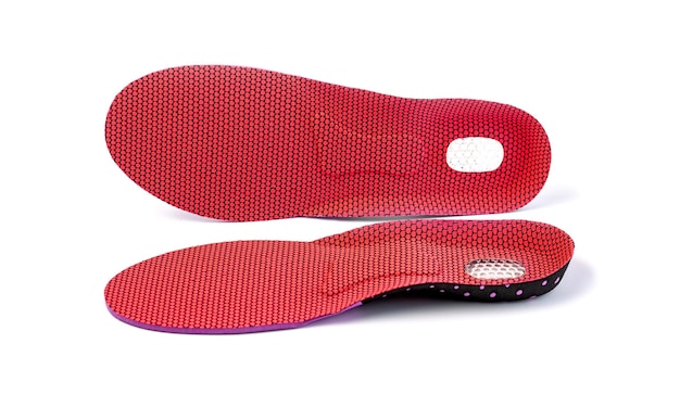 Orthopedic insoles for athletic shoes