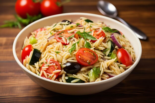 Orzo Salade Gezonde Lunch Recept