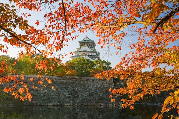 Castello di osaka a osaka