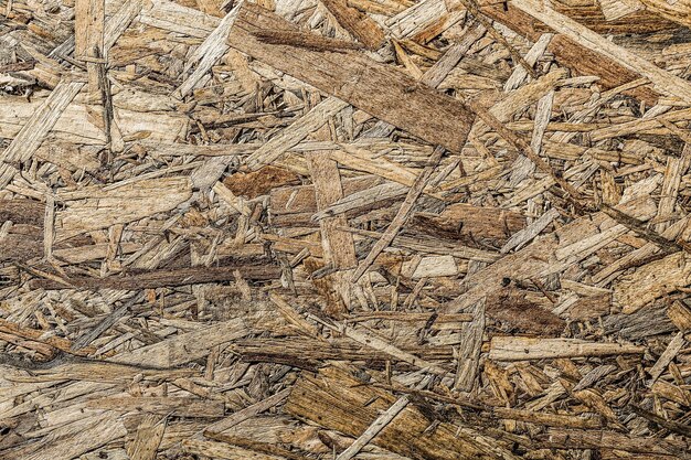 OSB textured panel close up view