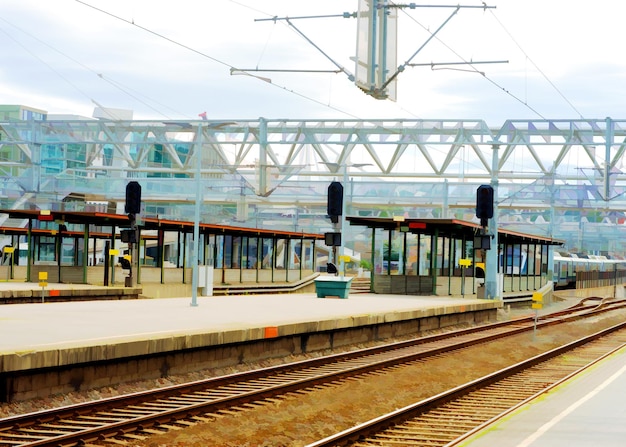 オスロ鉄道輸送駅イラスト背景hd