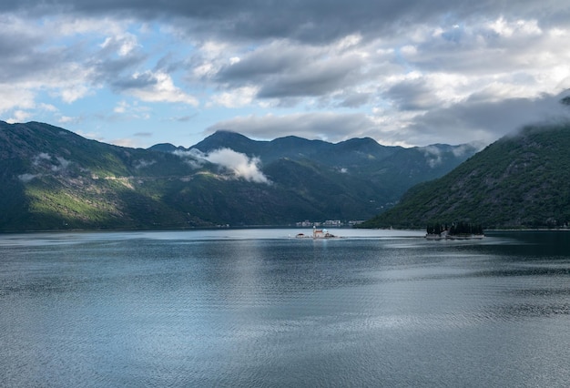 Ostrvo in the Bay of Kotor in Montenegro