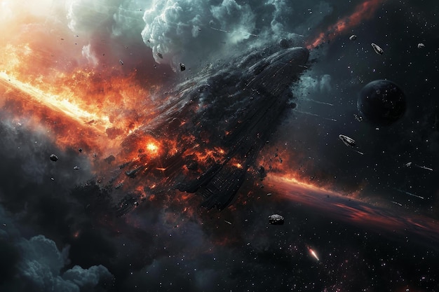 Otherworldly Apocalypse space cosmic Generate Ai