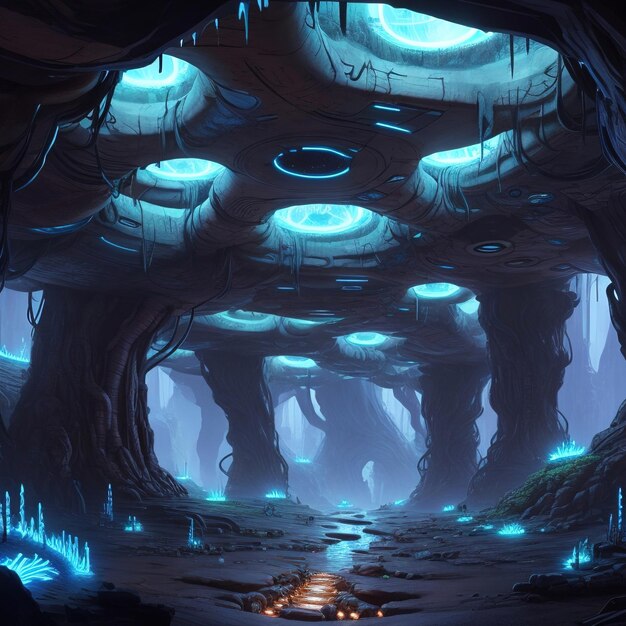 otherworldly caves