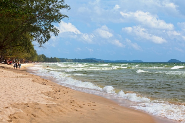 Otres-strand in Sihanoukville