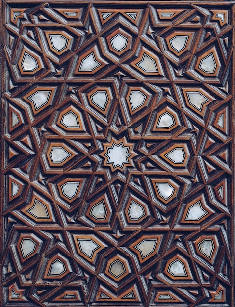 Ottomaanse kunstvoorbeeld van parelmoerinleg