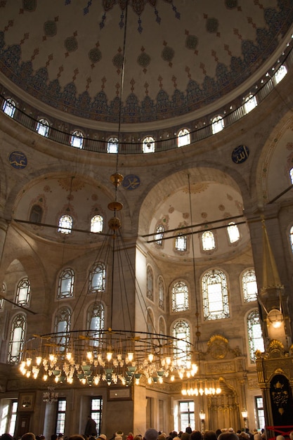 Ottoman time and style mosque in Istanbul