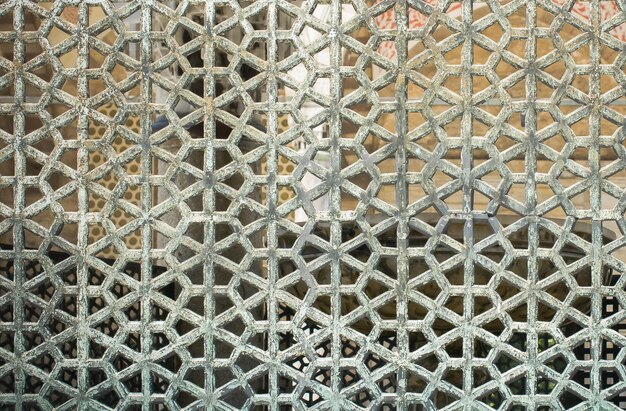 写真 金属に幾何学模様を施したオスマントルコの芸術