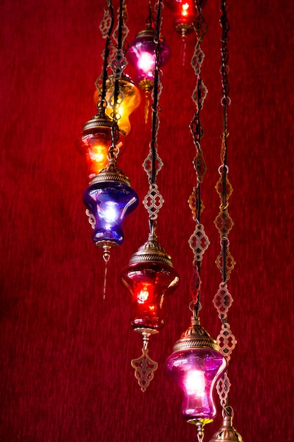 Ottoman Turkish style decorative lamps